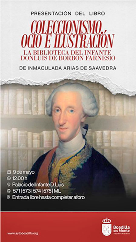 La historia del palacio y sus habitantes, en la Feria del Libro de Boadilla del Monte La historia del palacio y sus habitantes, en la Feria del Libro de Boadilla del Monte