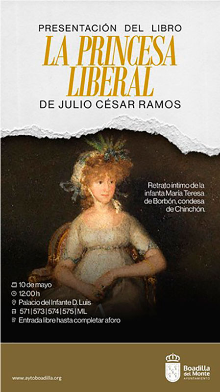 La historia del palacio y sus habitantes, en la Feria del Libro de Boadilla del Monte La historia del palacio y sus habitantes, en la Feria del Libro de Boadilla del Monte