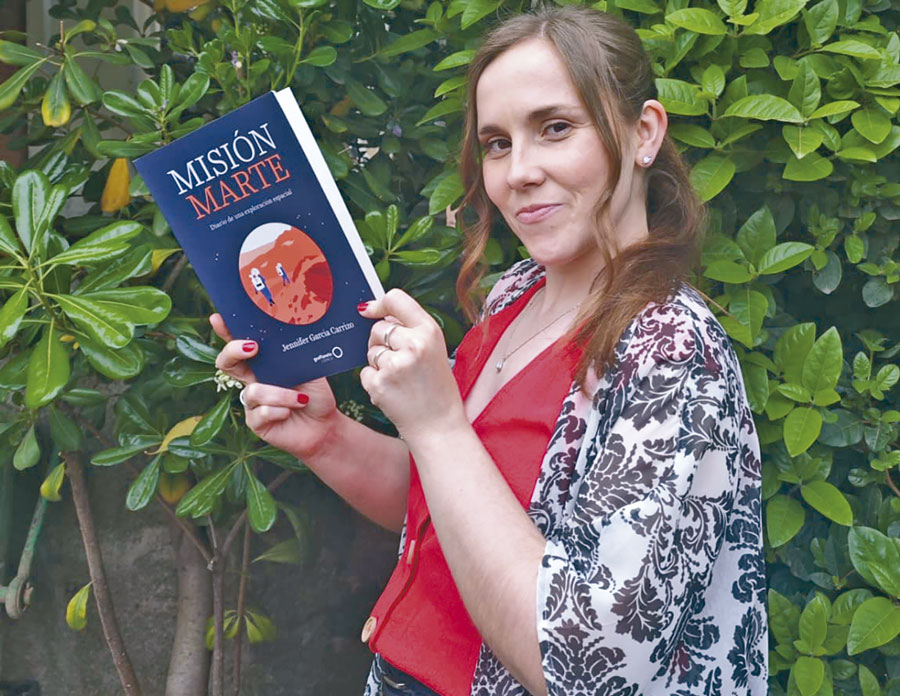Jennifer García Carrizo publica 'Misión Marte, Diario de una exploración espacial' Jennifer García Carrizo publica 'Misión Marte, Diario de una exploración espacial'
