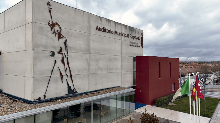 El Auditorio Municipal Raphael de Boadilla del Monte cumple un mes