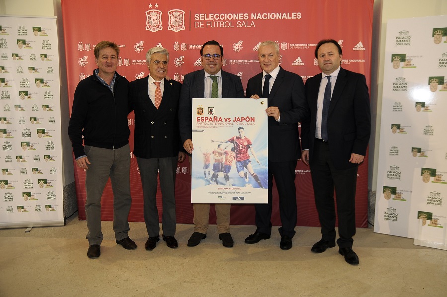 La selección de fútbol sala juega en Boadilla.