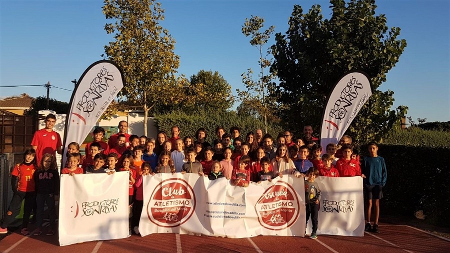 La Escuela de Atletismo de Boadilla, con las mejores de Madrid.