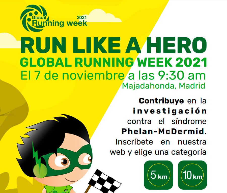 'Run like a hero', una carrera por el Síndrome de Phelan-McDermid