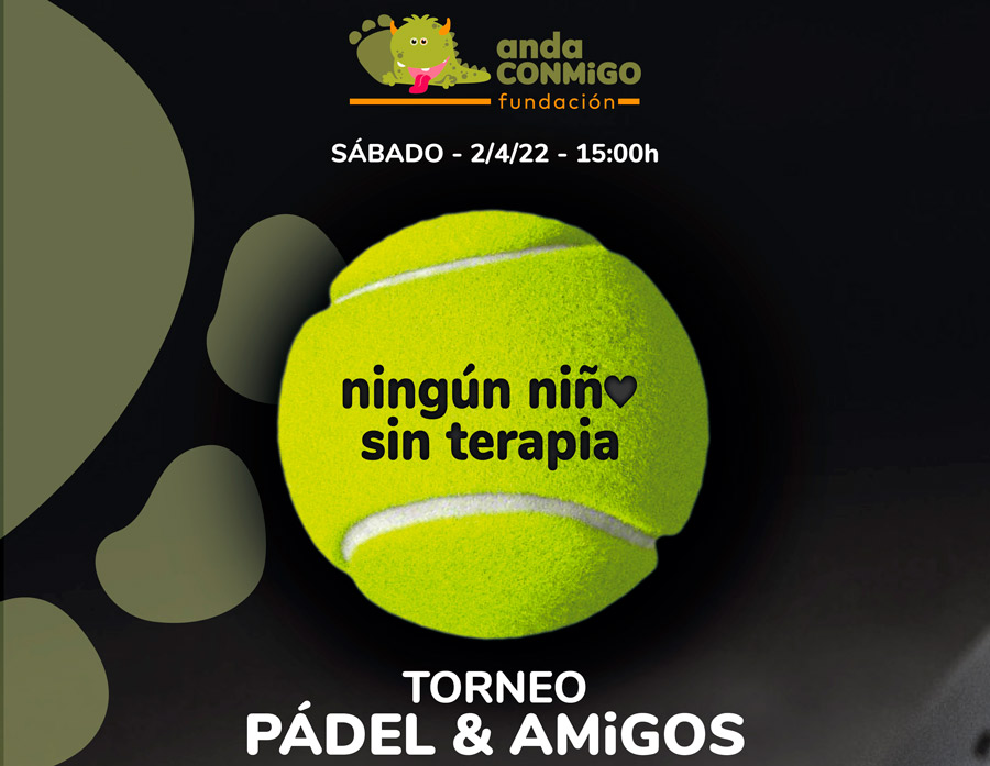 La fundación anda CONMiGO organiza el ‘II Torneo Pádel y amigos’ de Boadilla del Monte