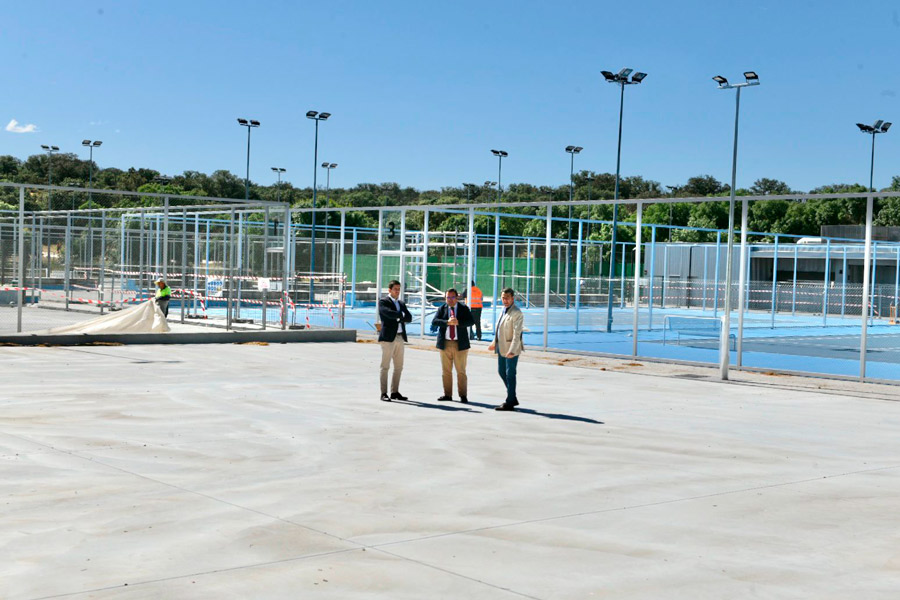 Nueva pista multideportiva en el Complejo Deportivo Municipal Ángel Nieto de Boadilla del Monte