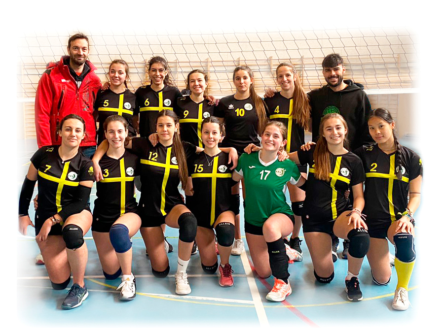 Ascenso del juvenil femenino de la Asociación Boadilla Voleibol