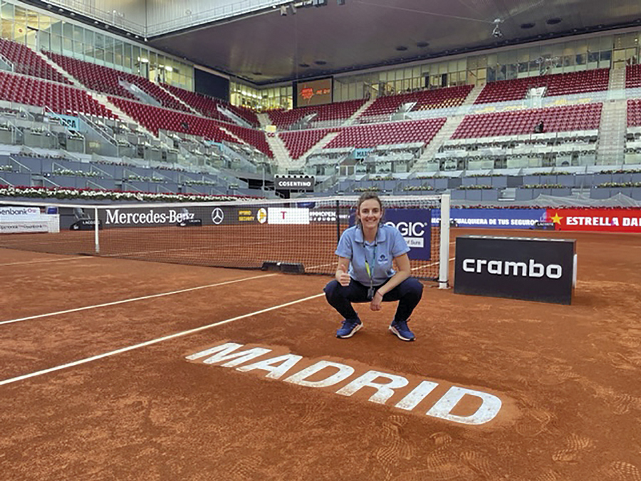 PhysioPRO, en el Mutua Madrid Open