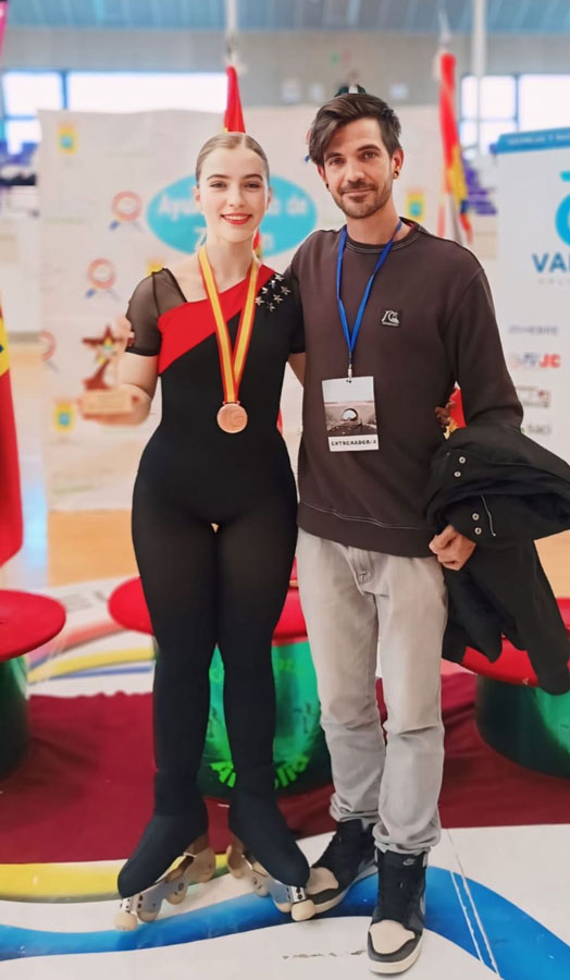Boadilla Patina en el Campeonato de España de patinaje artístico en línea