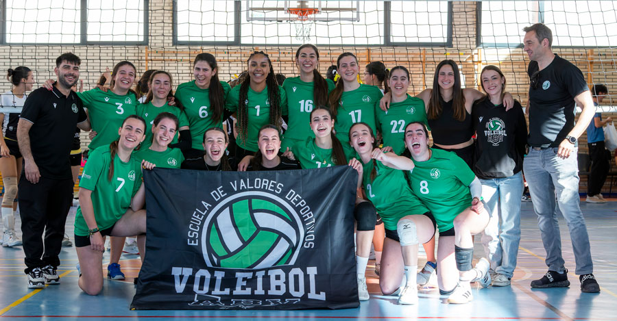 El Senior B de Boadilla Voleibol asciende a segunda