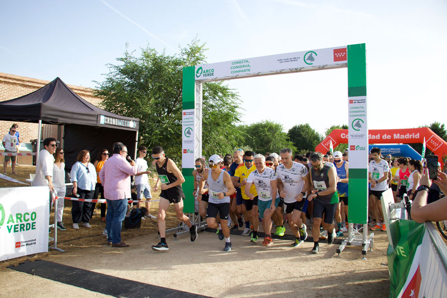 500 inscritos en el Cross Arco Verde en el Monte de Boadilla