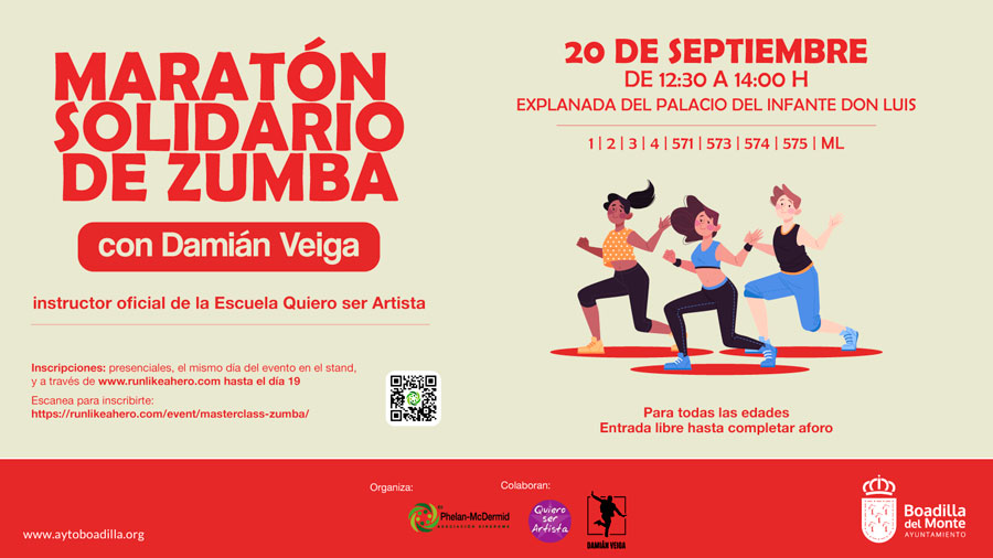 Maratón de zumba a beneficio de la Asociación Síndrome Phelan-McDermid Maratón de zumba a beneficio de la Asociación Síndrome Phelan-McDermid