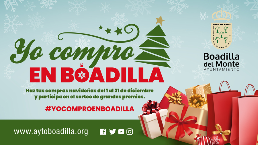 Esta Navidad, ¡compra en Boadilla!