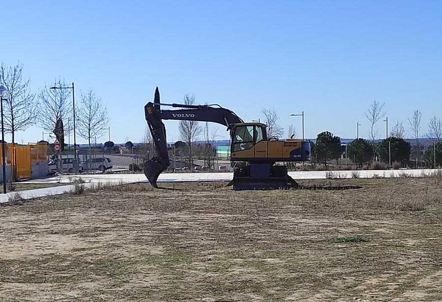 Obras de ampliación en el IES Isabel la Católica de Boadilla del Monte