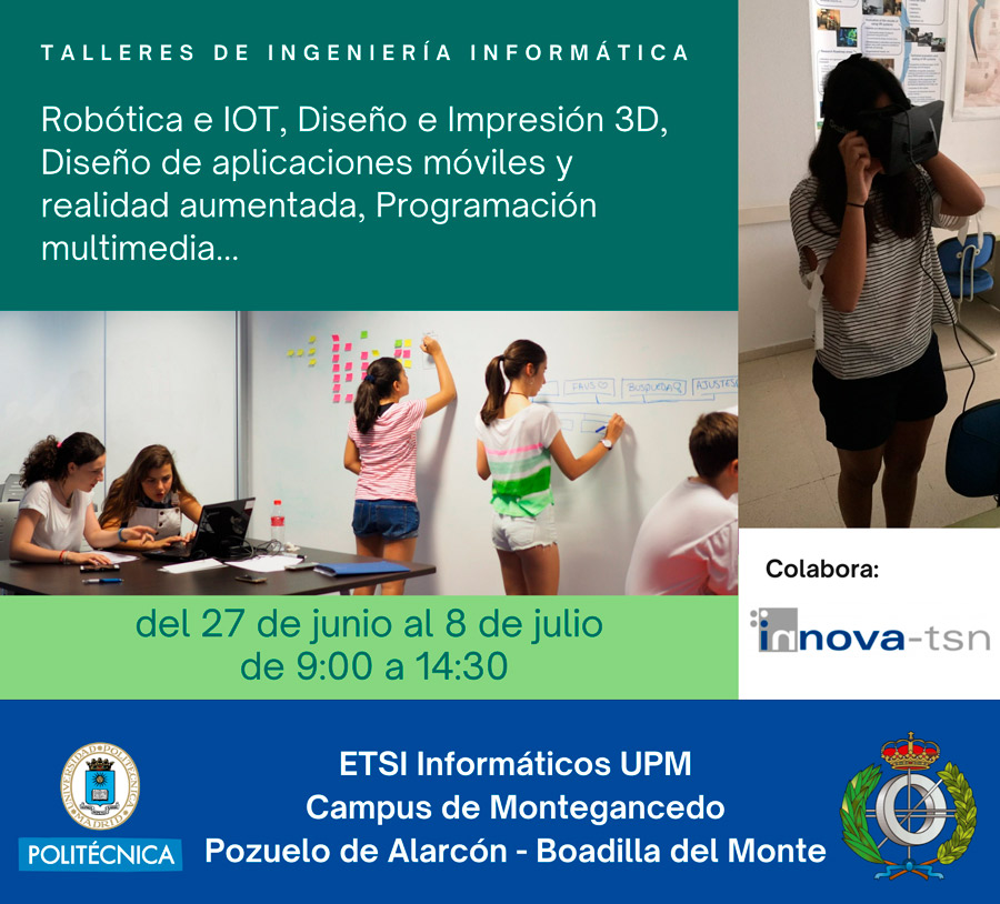 Descuento para alumnos de Boadilla del Monte en el campus tecnológico de la ETS de Ingenieros Informáticos de la Politécnica