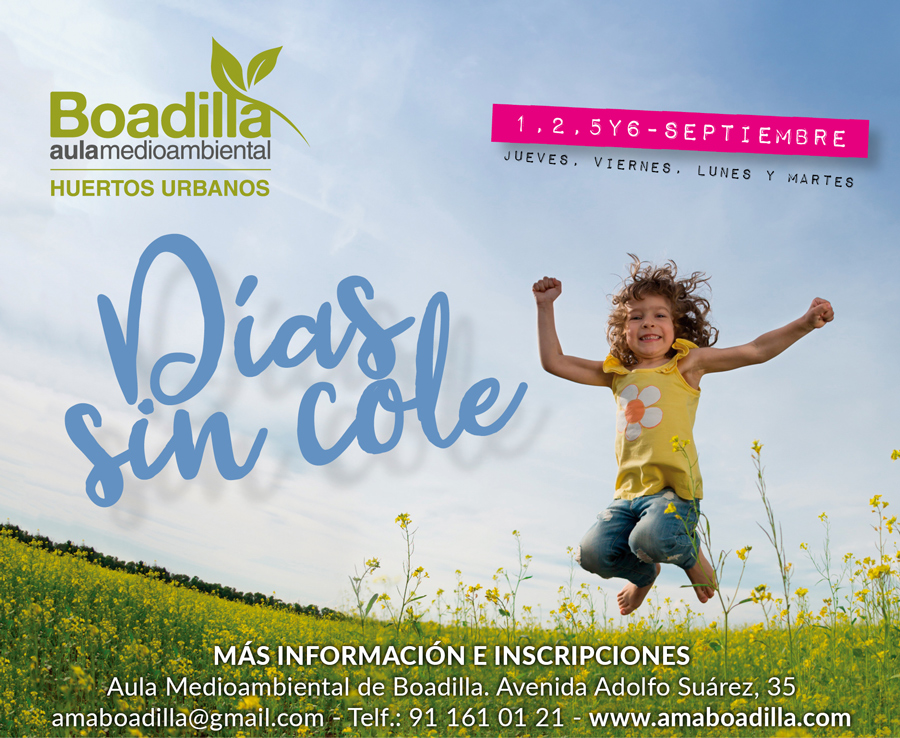 Días sin cole en el Aula Medioambiental de Boadilla del Monte