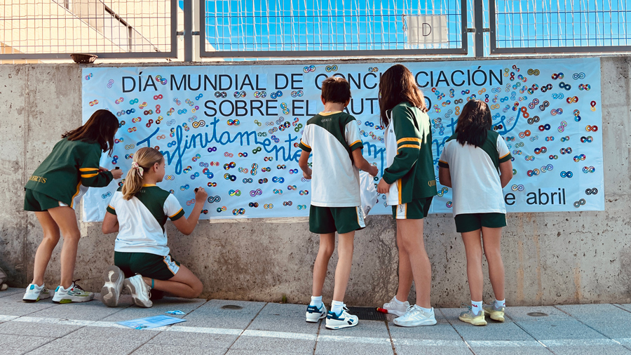 El colegio Quercus de Boadilla del Monte, comprometido con el autismo