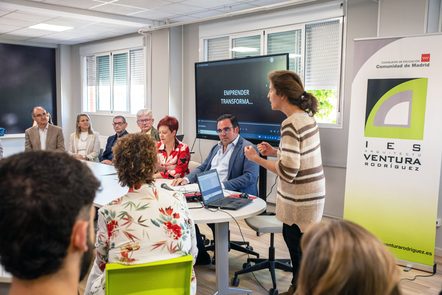 El IES Ventura Rodríguez de Boadilla del Monte pone en marcha un Aula Profesional de Emprendimiento