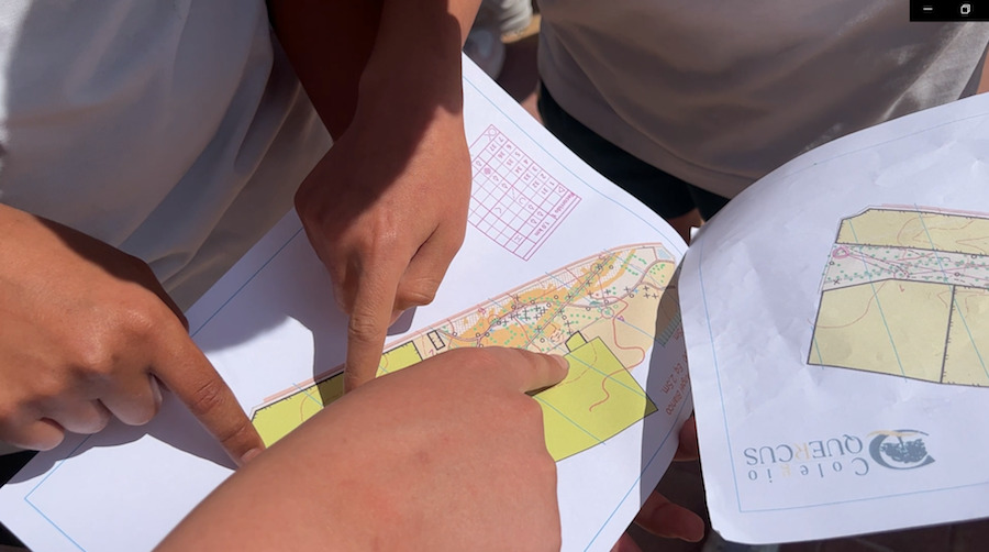 Jornadas de orientación deportiva en el colegio Quercus de Boadilla del Monte