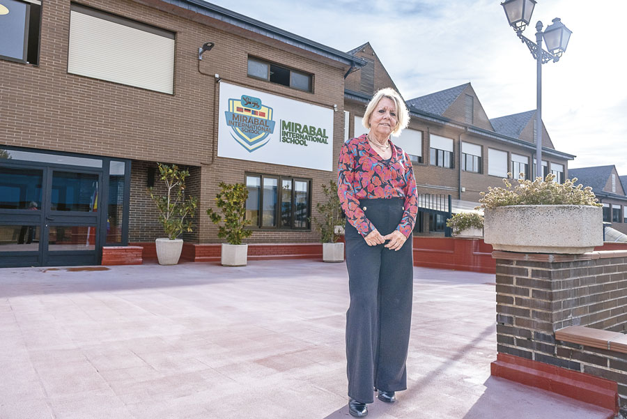 Rosario de la Cruz: toda una vida en el Colegio Mirabal
