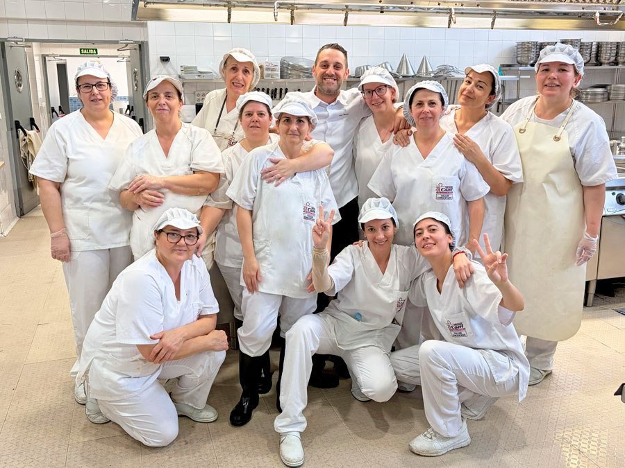 El chef Fran Vicente prepara un menú exclusivo para todo el Casvi Boadilla El chef Fran Vicente prepara un menú exclusivo para todo el Casvi Boadilla