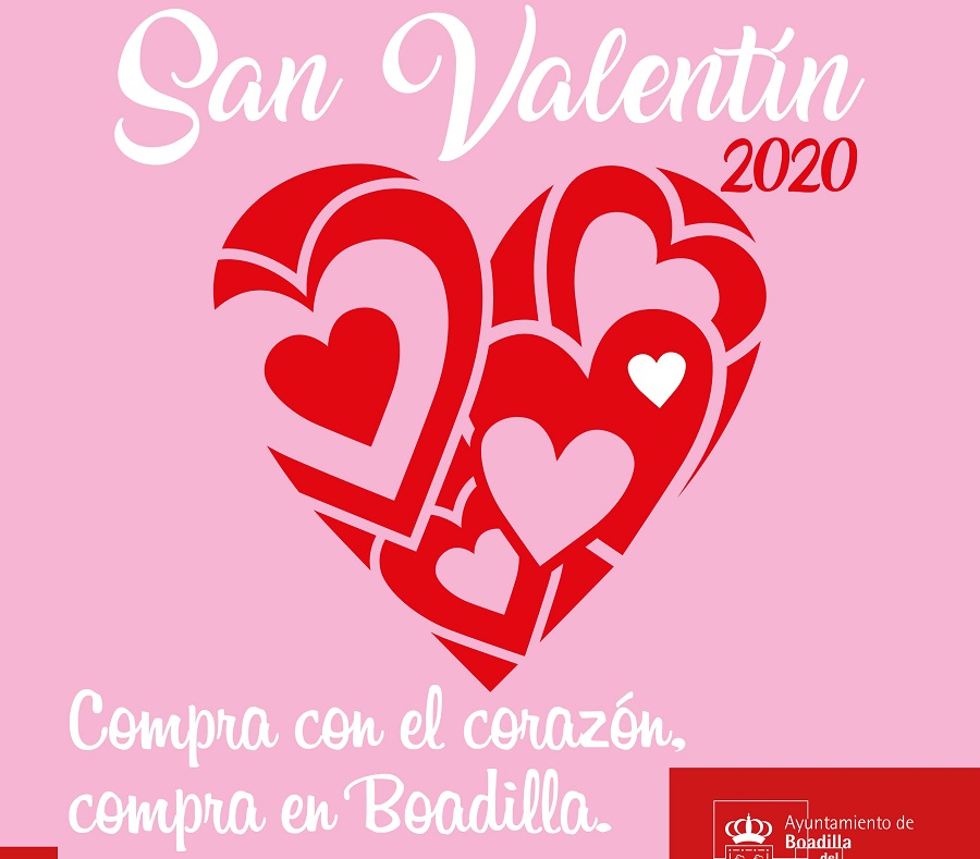 Las compras de San Valentín, en Boadilla.