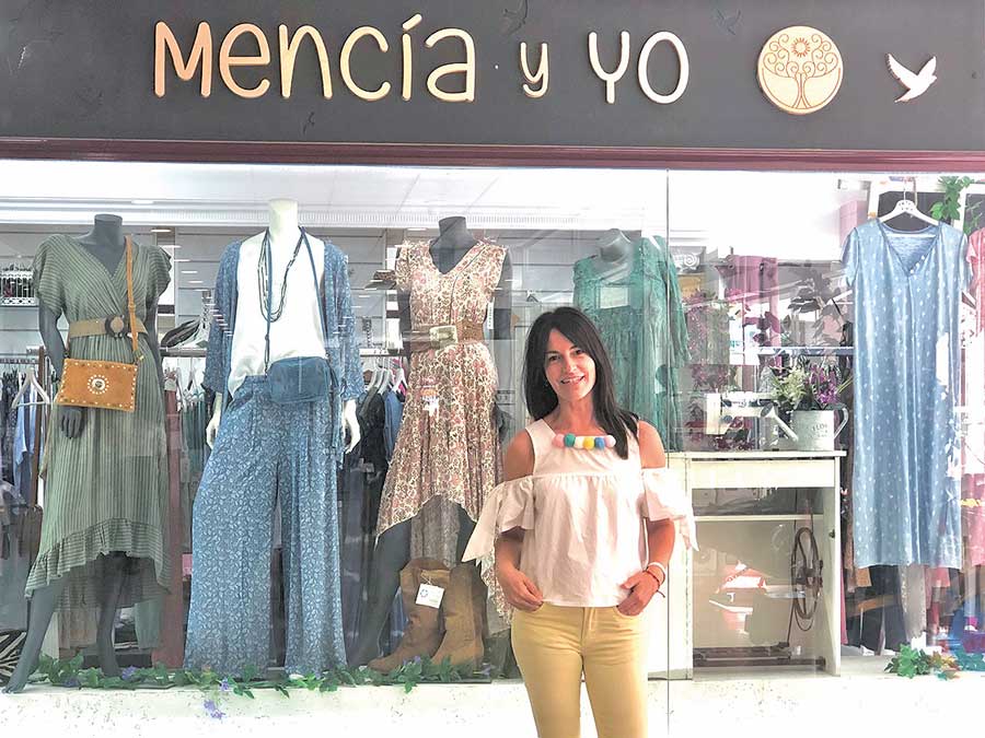 Mariví de la Vera es la persona al frente de Mencía y yo, tienda especializada en moda mujer. Está en el Centro Comercial El Palacio, en Boadilla del Monte.