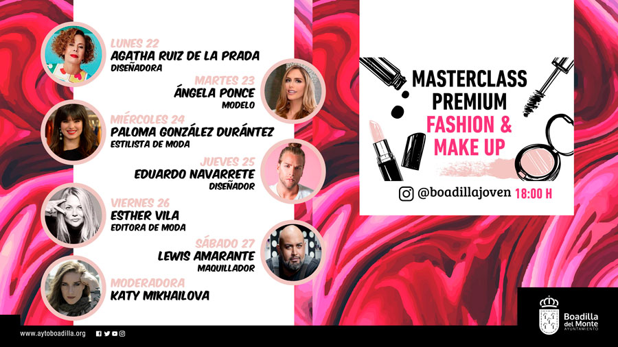 Ciclo de charlas online sobre moda y belleza