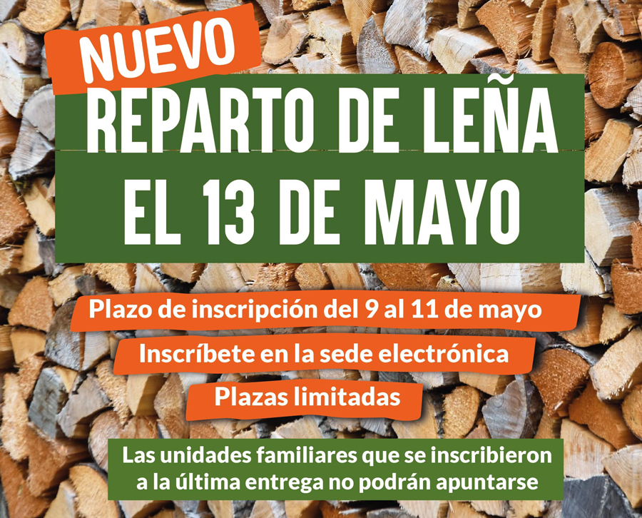 Nuevo reparto de leña en Boadilla del Monte