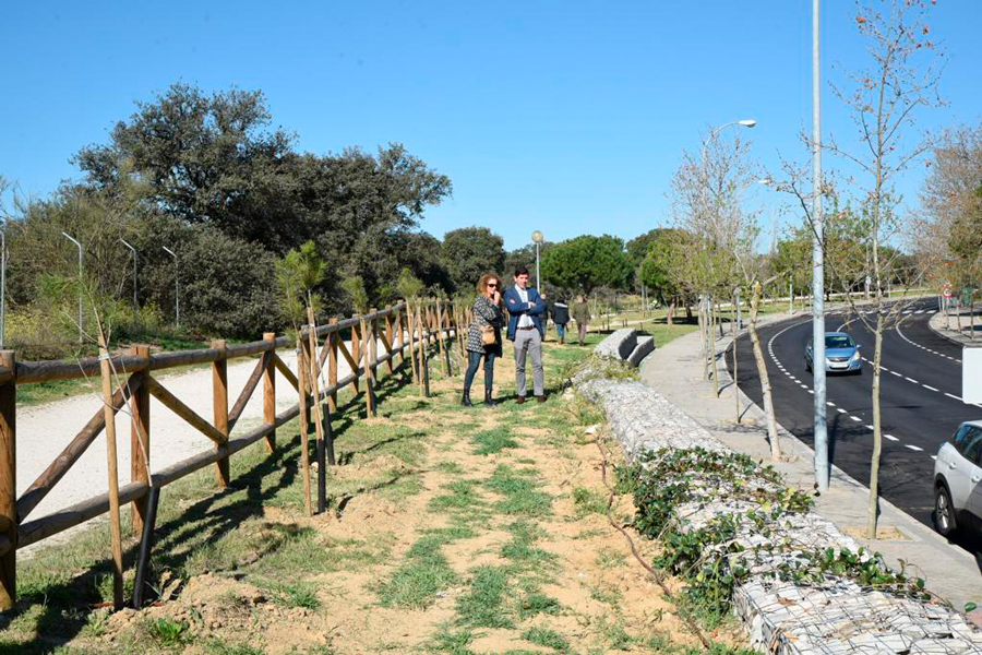 Terminada la revegetación de los gaviones de Condesa de Chinchón y Pedro Valdivia