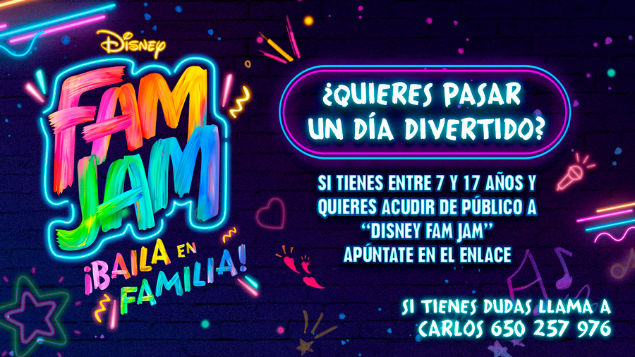 ¿Quieres ir de público a 'Disney Fam Jam'?