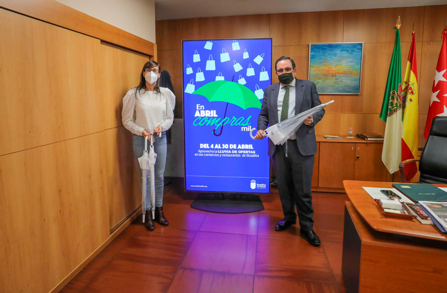 Boadilla del Monte lanza la campaña 'En abril, compras mil'