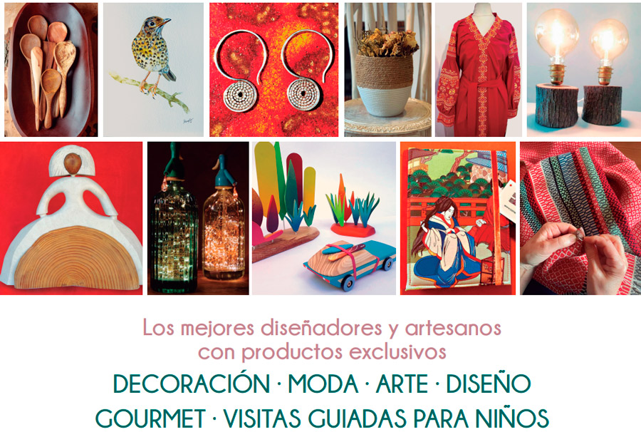 Artesanía y diseño en el Mercado de los Jardines del Palacio de Boadilla del Monte