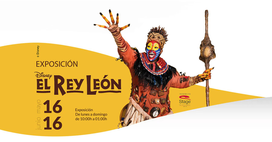 Exposición del musical El Rey León en LaFinca Grand Café