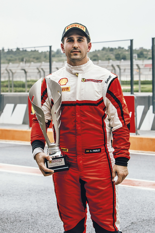 Sergio Paulet, vecino y campeón de la Ferrari Challenge
