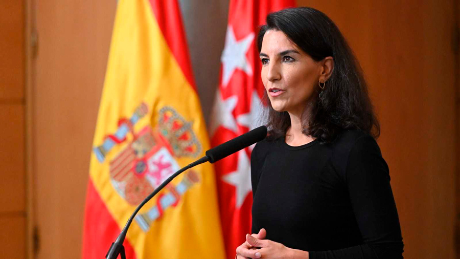 Rocío Monasterio, candidata de VOX a la presidencia de la Comunidad de Madrid en los comicios que se celebrarán el próximo 28 de mayo