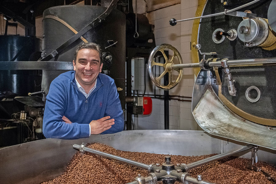 Jesús Hernández Fernández, empresario, catador internacional de café y vecino de Boadilla del Monte