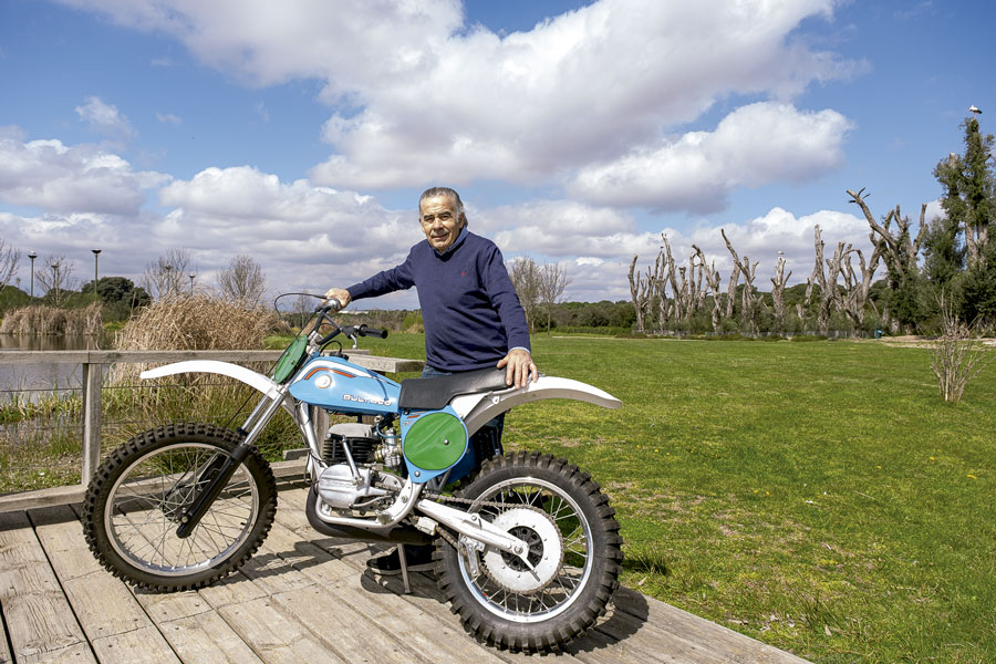 Florencio Elices, un referente del motocross en España