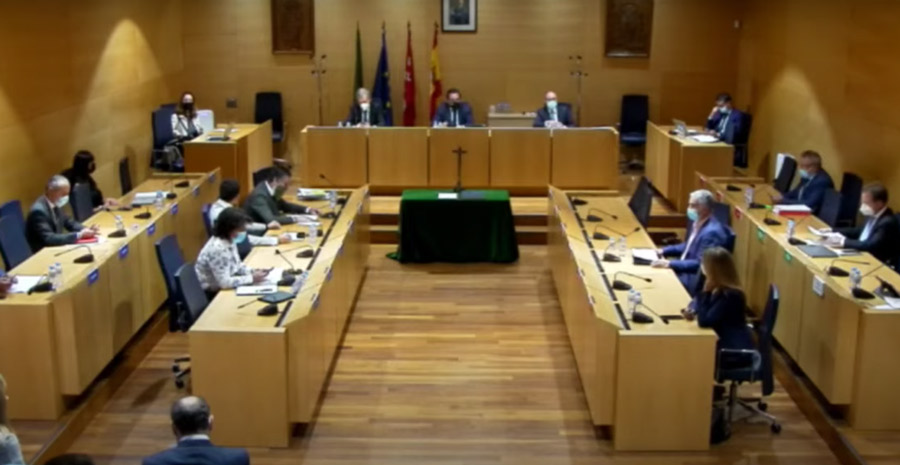 Vuelven los plenos presenciales al Ayuntamiento de Boadilla del Monte