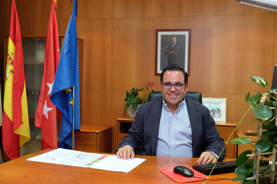 Javier Úbeda, alcalde de Boadilla del Monte y candidato del PP a la alcaldía en la próximas elecciones municipales