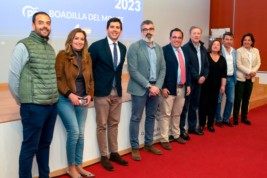 Comité de campaña del PP de Boadilla del Monte, en marcha