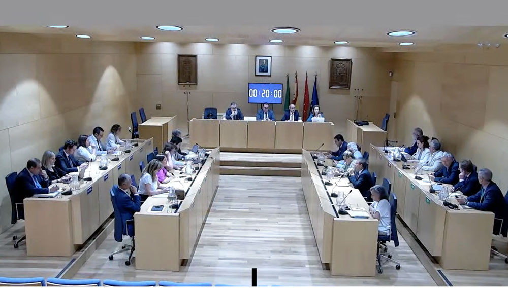 Pleno del Ayuntamiento de Boadilla del Monte