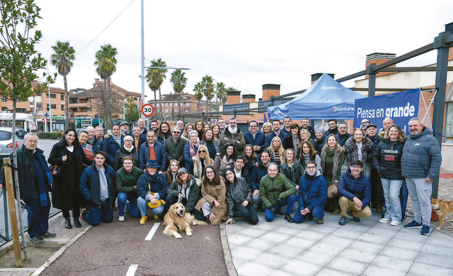 Campaña de afiliación del PP Boadilla: 'Piensa en grande, piensa en azul'
