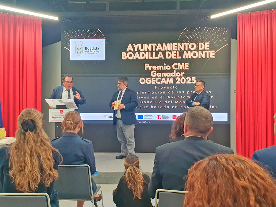 El Ayuntamiento de Boadilla del Monte, Premio Extraordinario a la Excelencia en la Gestión del Cambio