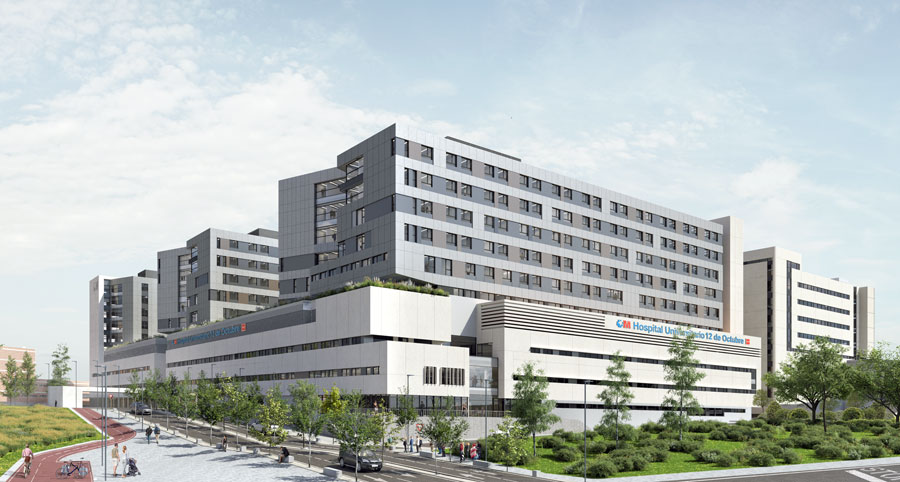 La Comunidad aprueba la construcción del nuevo Edificio de Hospitalización del 12 de Octubre. 