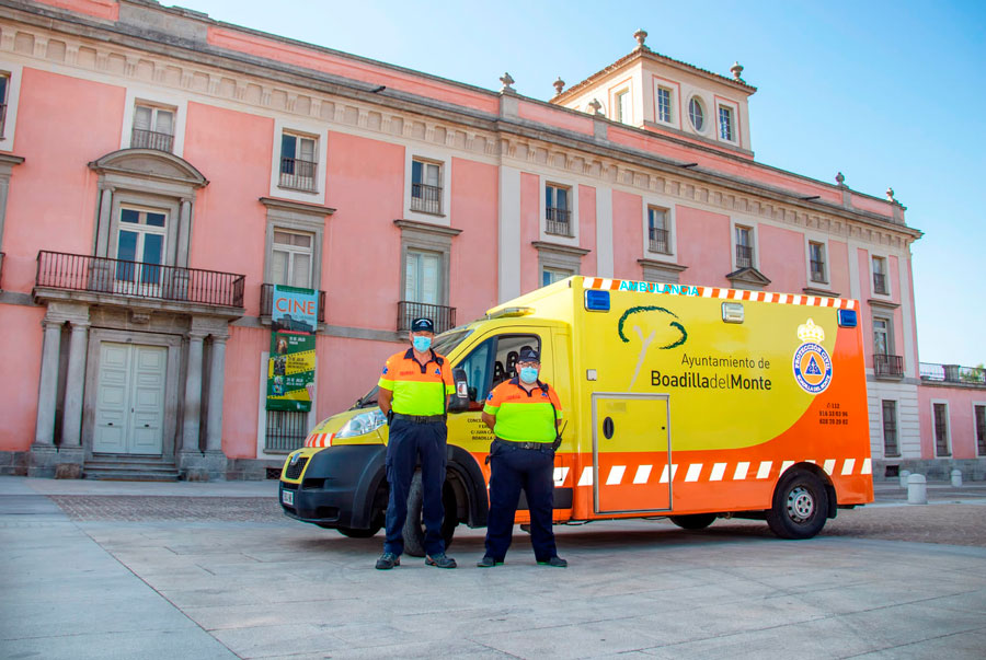 El Servicio de Emergencias Municipal de Boadilla tarda una media de 3,9 minutos en atender una urgencia en el municipio