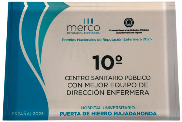El Hospital Puerta de Hierro, entre los 10 centros con mejor dirección de Enfermería de España