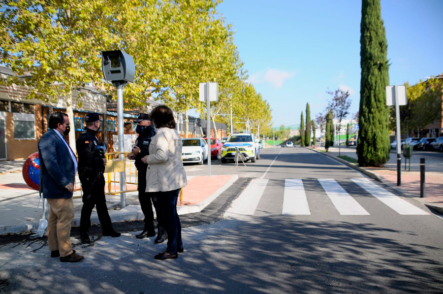 Nuevas cajas para los radares móviles de la policía local de Boadilla del Monte