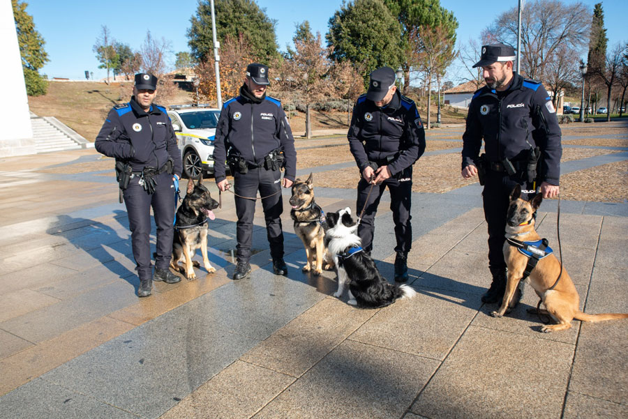 Unidad canina de la Policía Local de Boadilla del Monte 