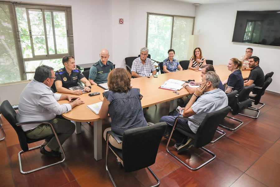 Reuniones sobre seguridad durante el verano en Boadilla del Monte