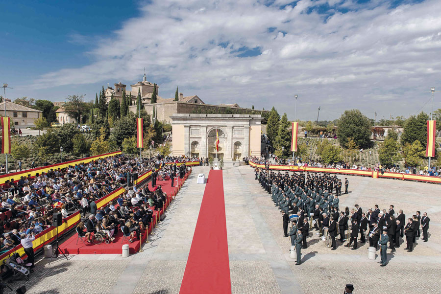 Celebración del Día de la Hispanidad y del Pilar, en Boadilla del Monte